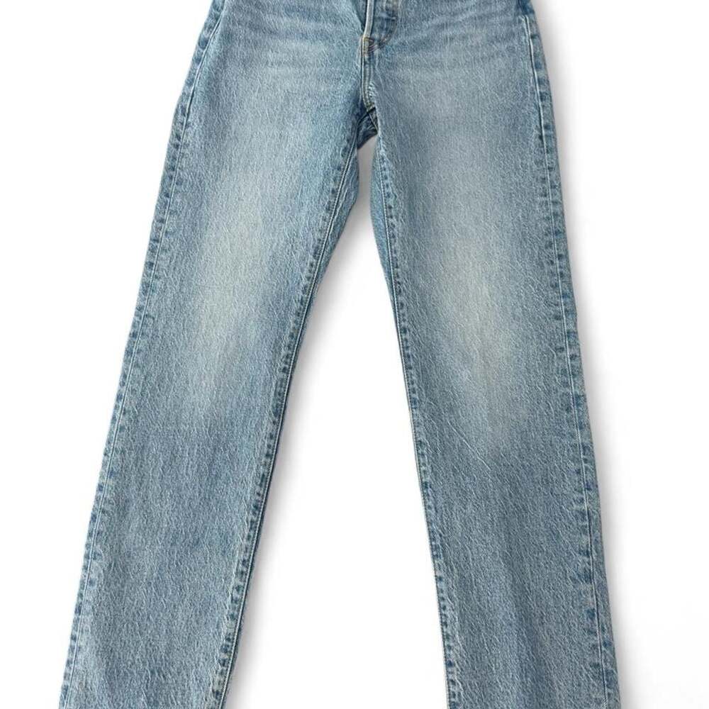 Levi's 501 Women's Light Wash Denim Jeans Size W25 L30